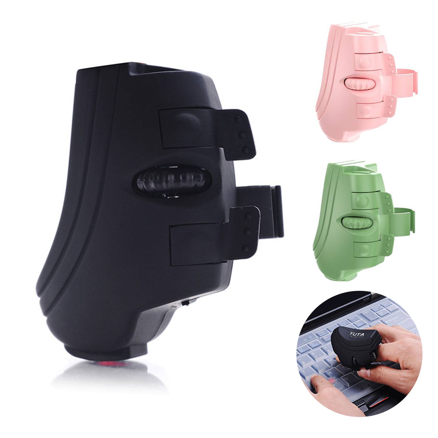 Mini Wireless Finger USB Drived Mouse 6