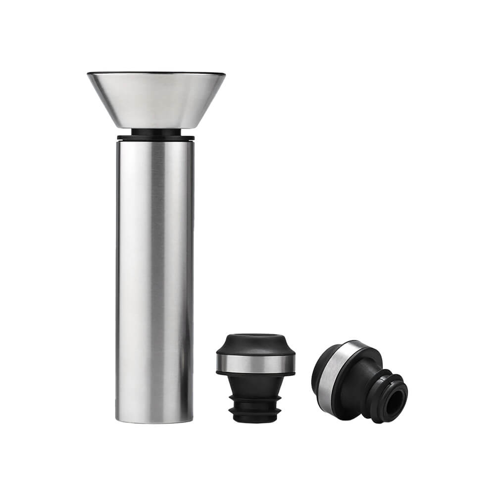 Vacuum Wine Saver & Preserver With Two Stoppers