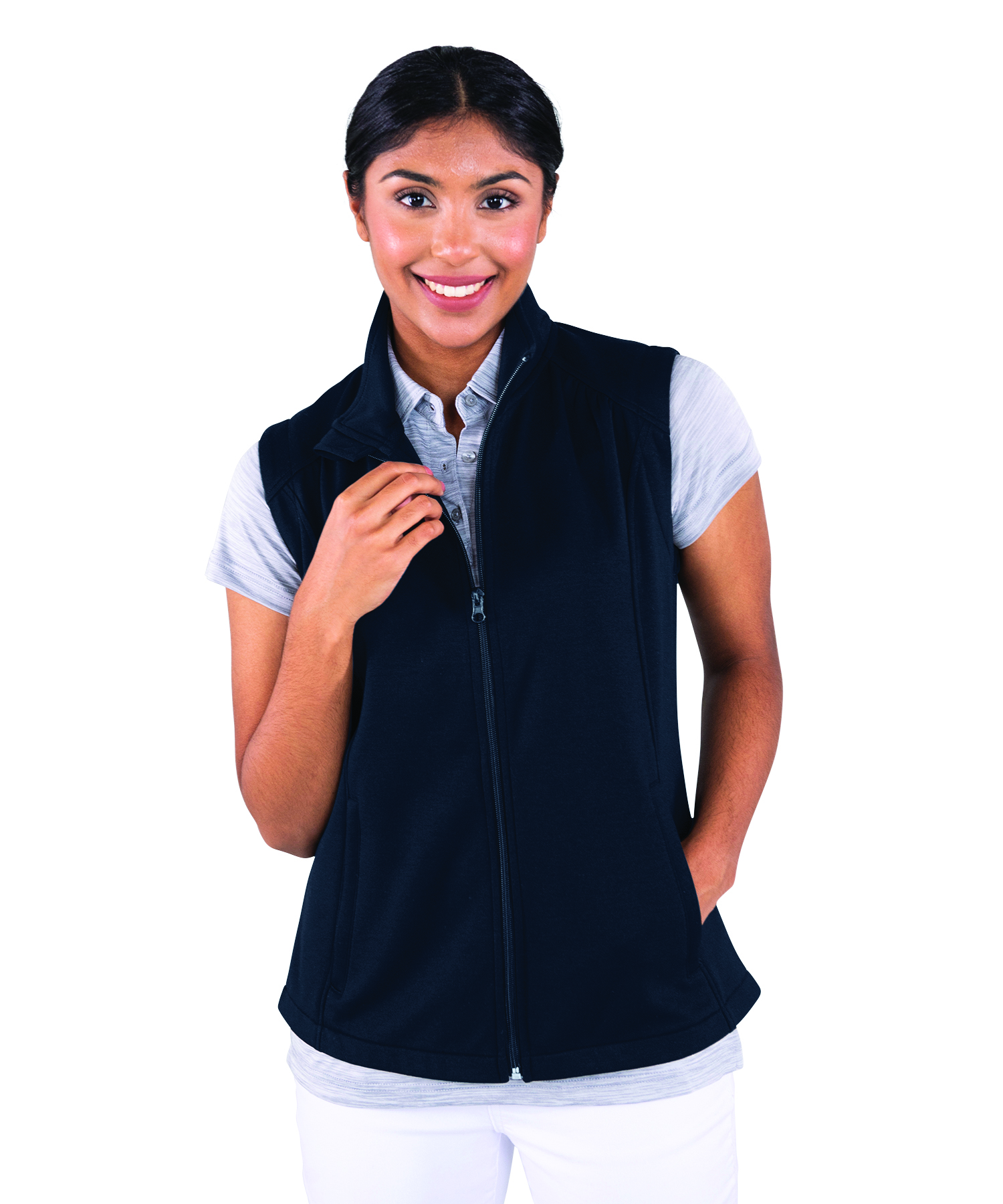 Women's Seaport Full Zip Performance Vest 45