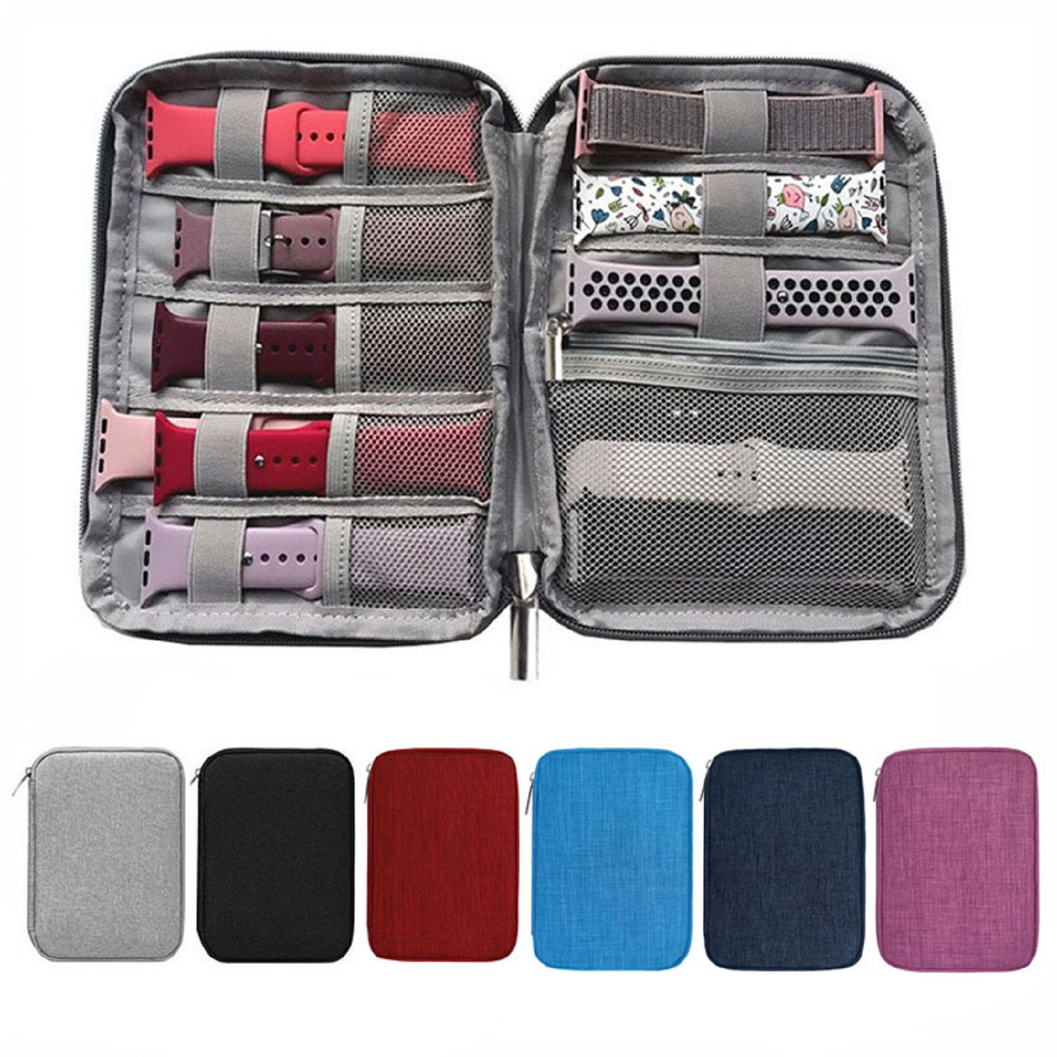 Electronics Travel Organizer Zipper Pouch 6