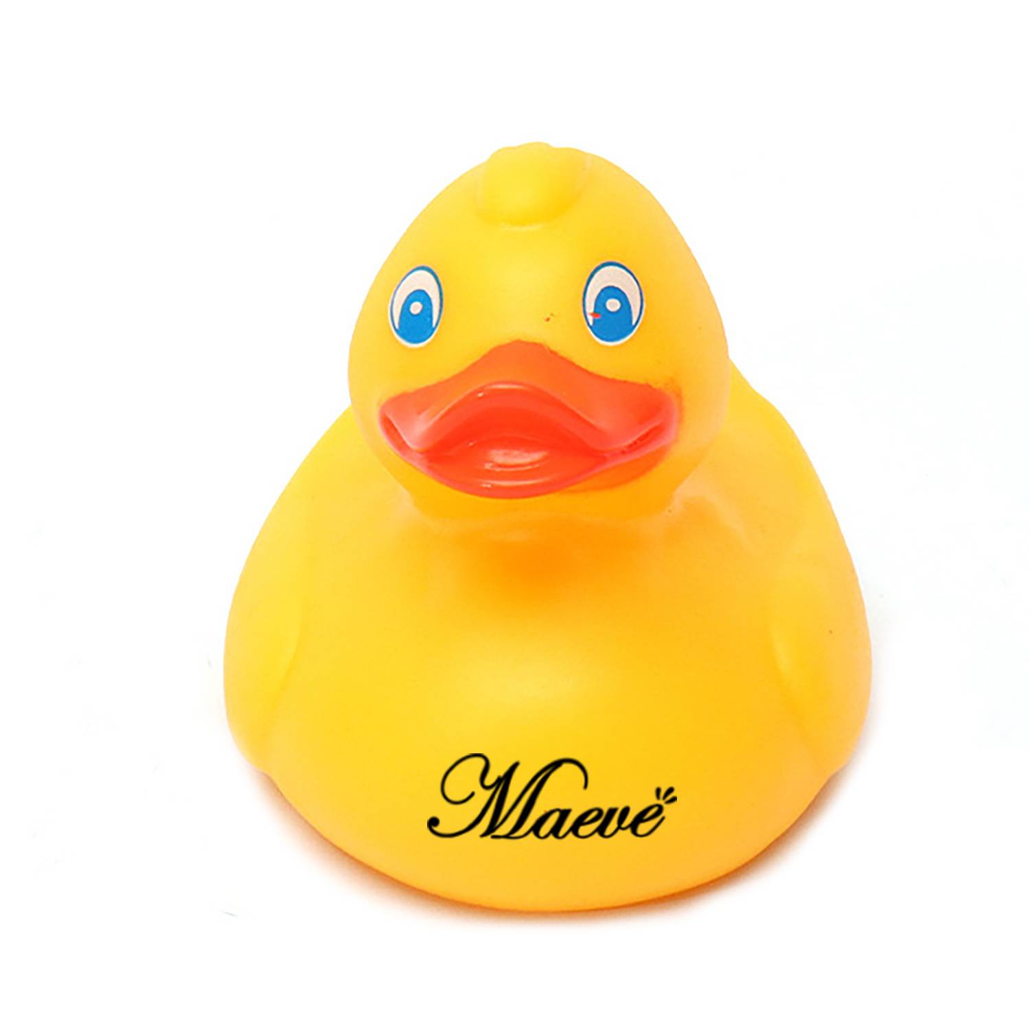 Yellow Kids Rubber Duck Bath Shower Toy 2
