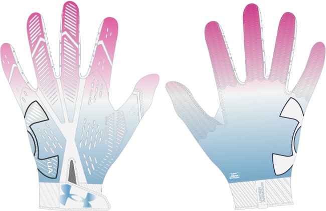 UA Blur Pro Men's Football Gloves 15