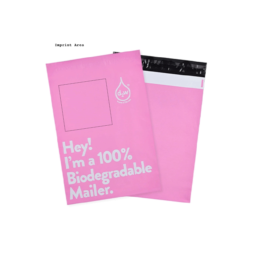 10" x13"Custom 100% biodegradable Recycled Mailer Bag 5