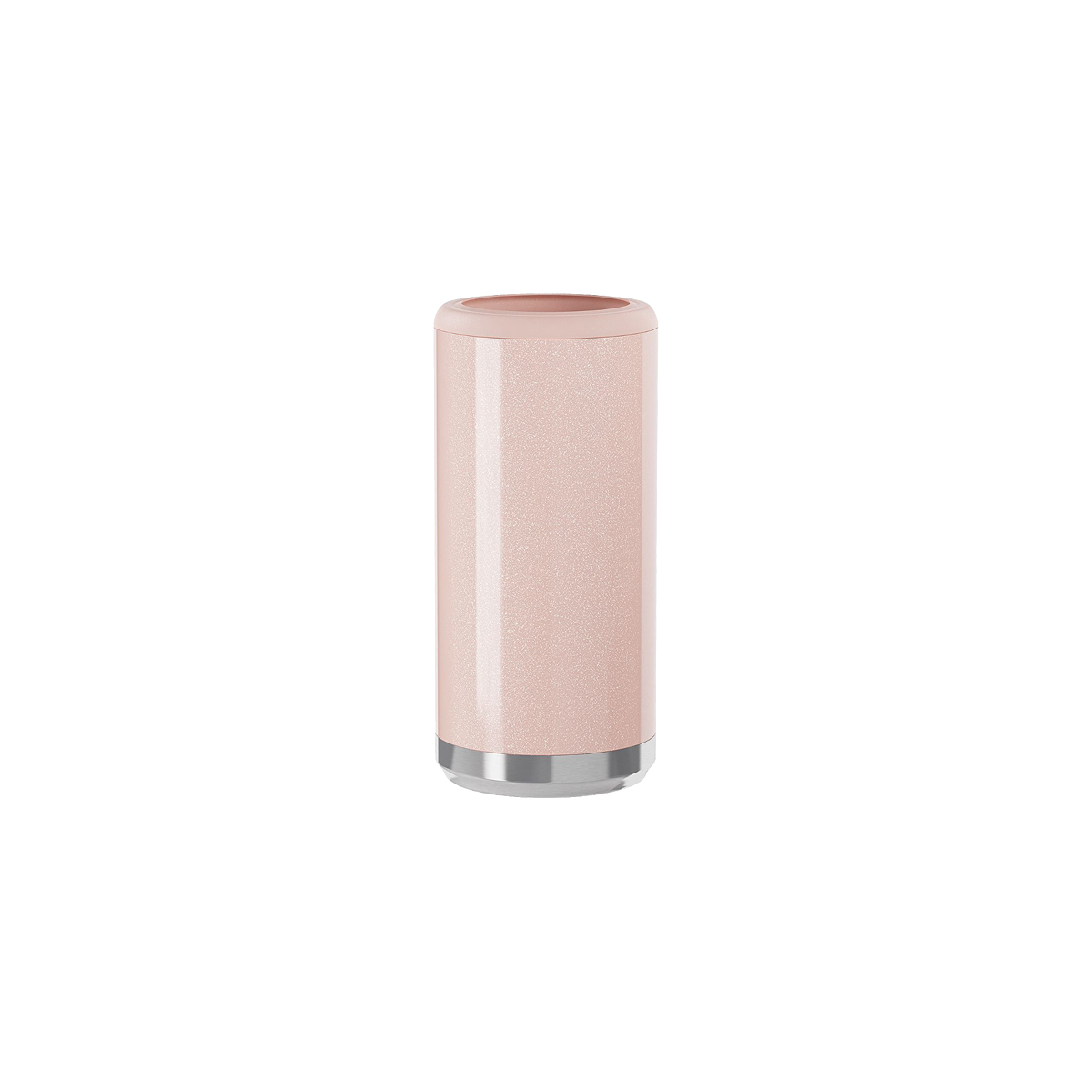 12 Oz. Glitter Blush Maars Stainless Steel Skinny Can Cooler 4