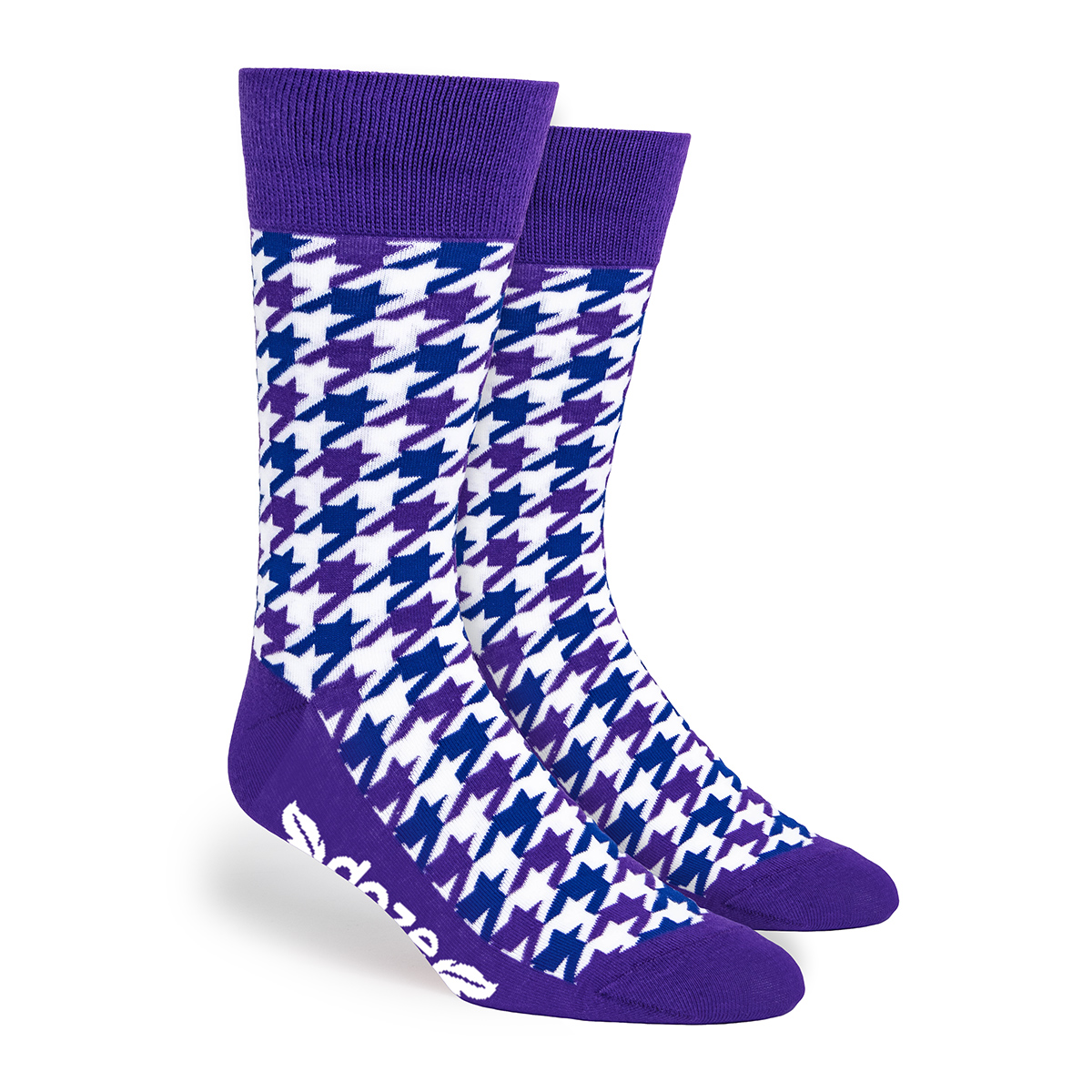 Houndstooth Simpler Socks