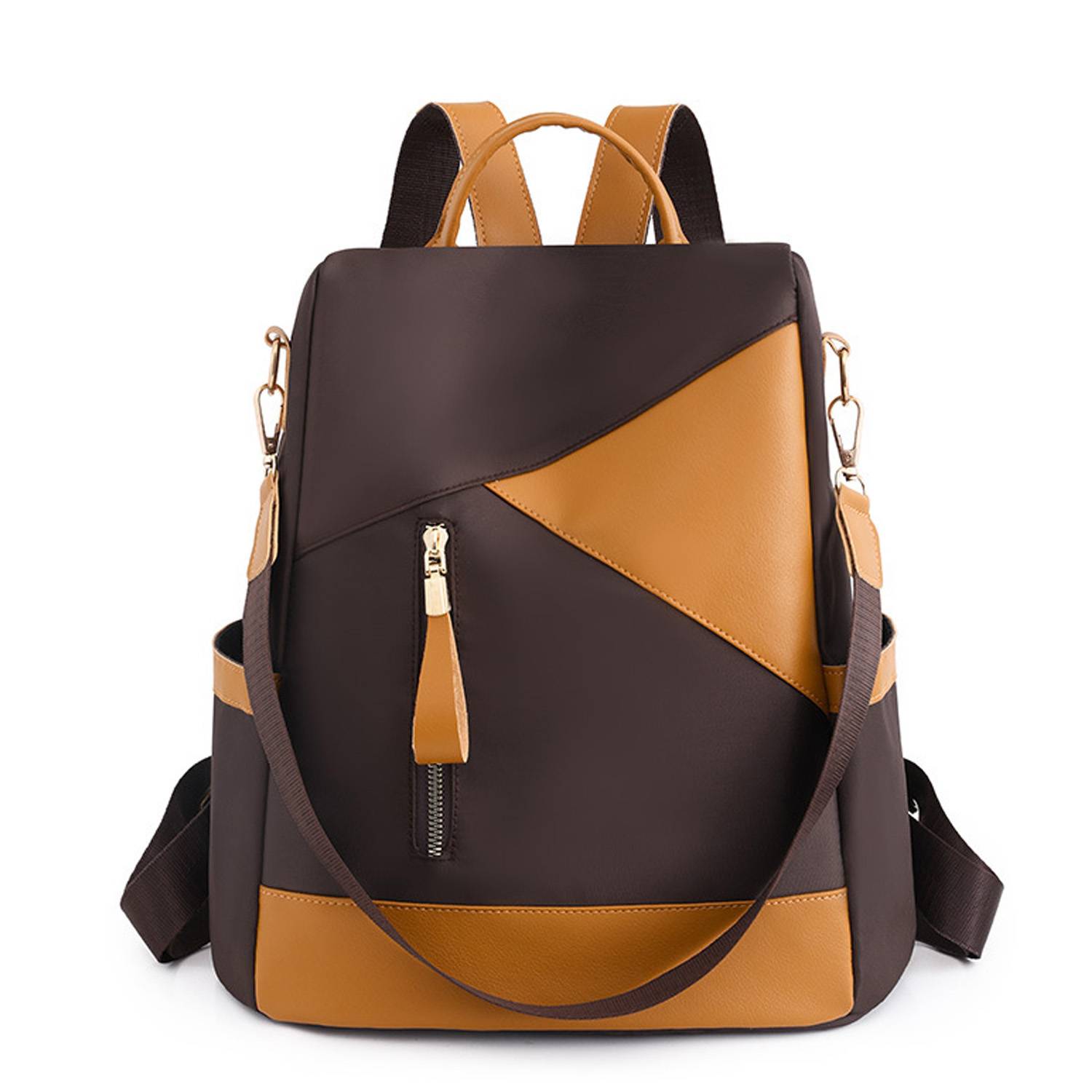 Fashion collides with color outdoor Oxford cloth backpack 4
