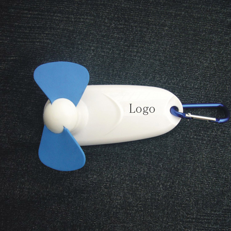 Portable Flashlight Fan With Mountaineering Buckle 2