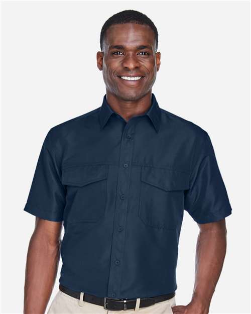 Men's Key West Short Sleeve Performance Staff Shirt - M580 2