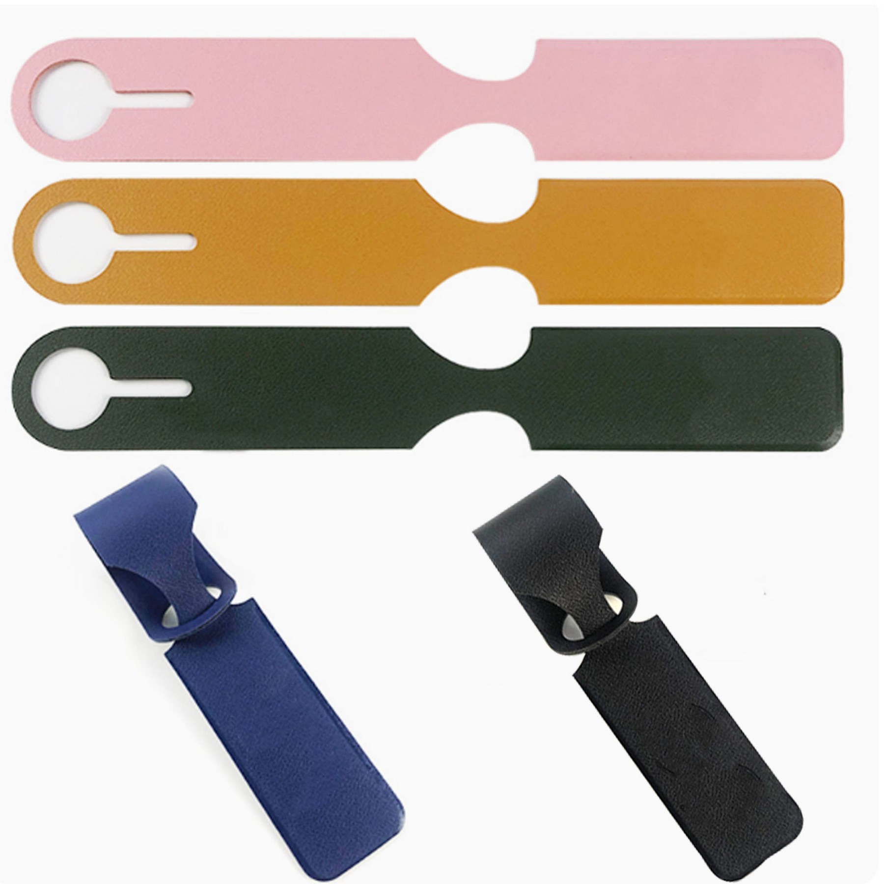 Leather Luggage Tags 3
