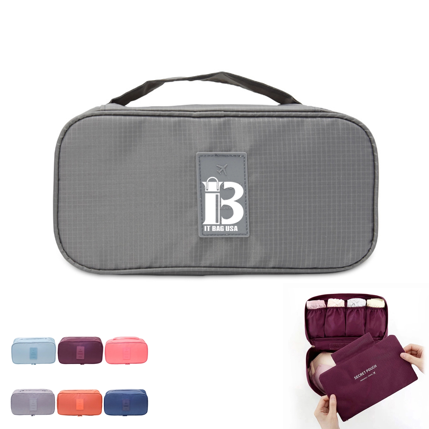 Travel Multi-Function Underwear Organize Storage Bag 1
