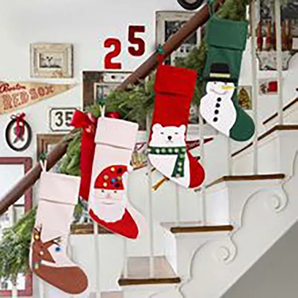 Large Christmas Stockings Decorations 5