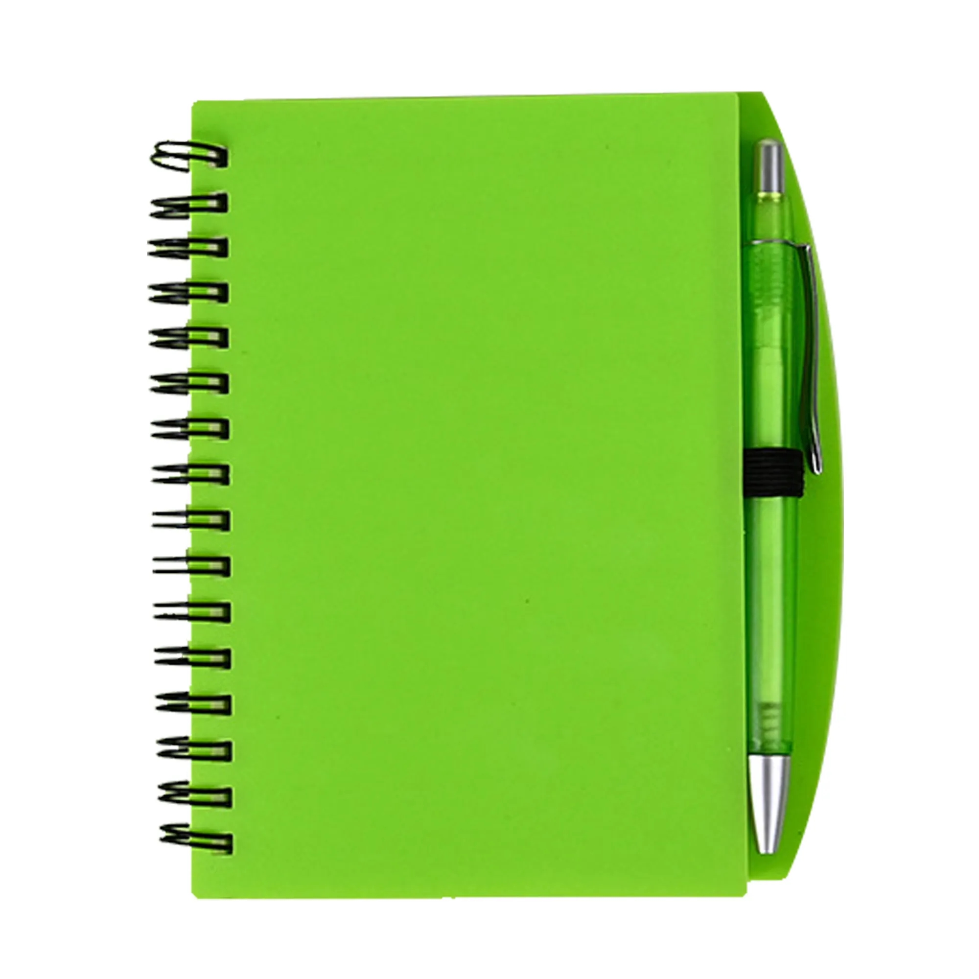 A5 Spiral Notebook with Pen Colorful Soft Cover Lined Loos 3