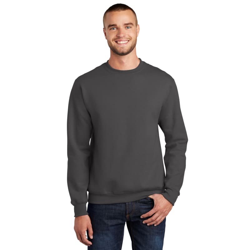 Port & Company Essential Fleece Crewneck Sweatshirt., custom hoodie or sweatshirt with logo imprint 36