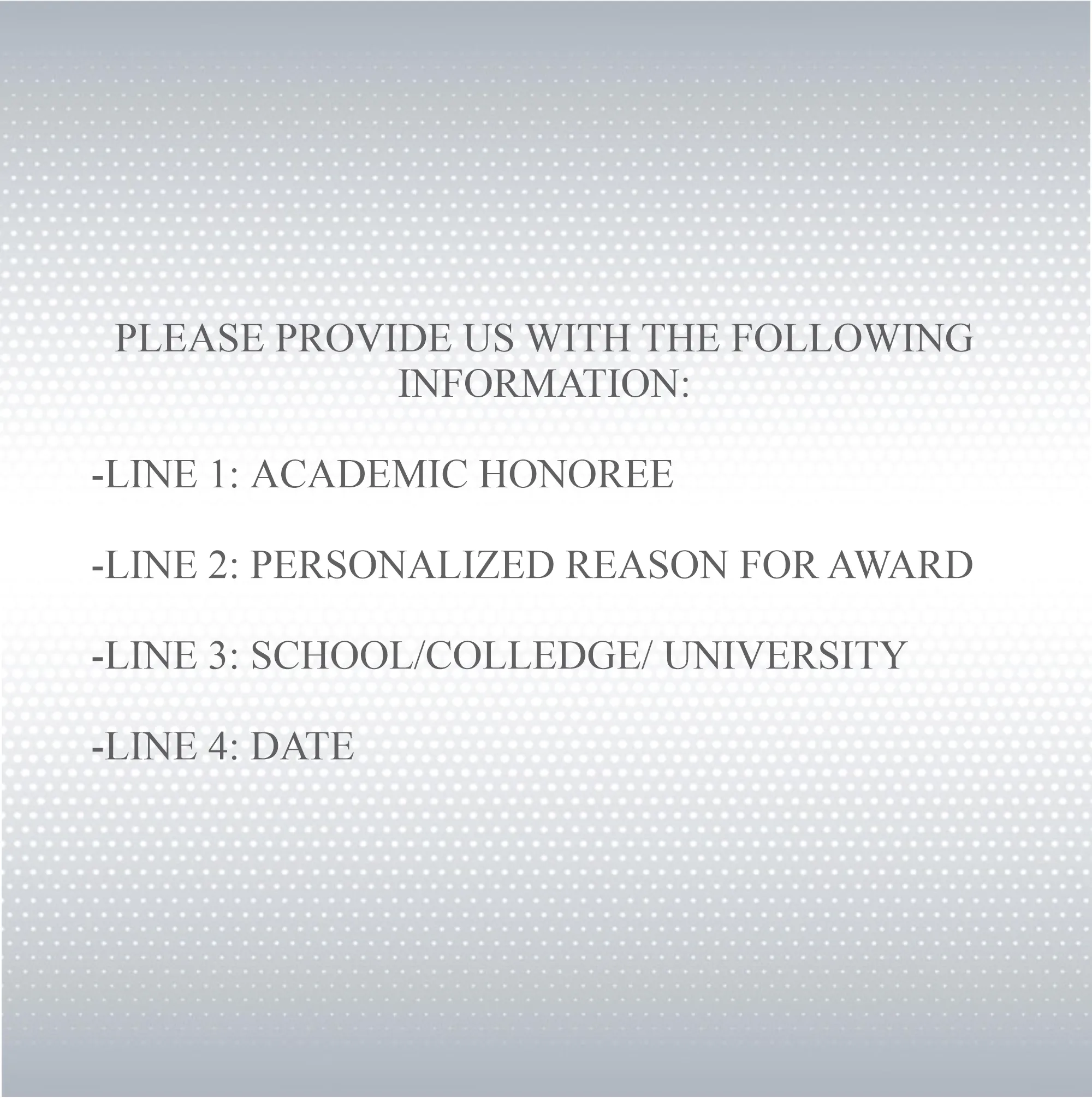 Black Piano Finish Wood Plaque Academic Achievement Gift 17