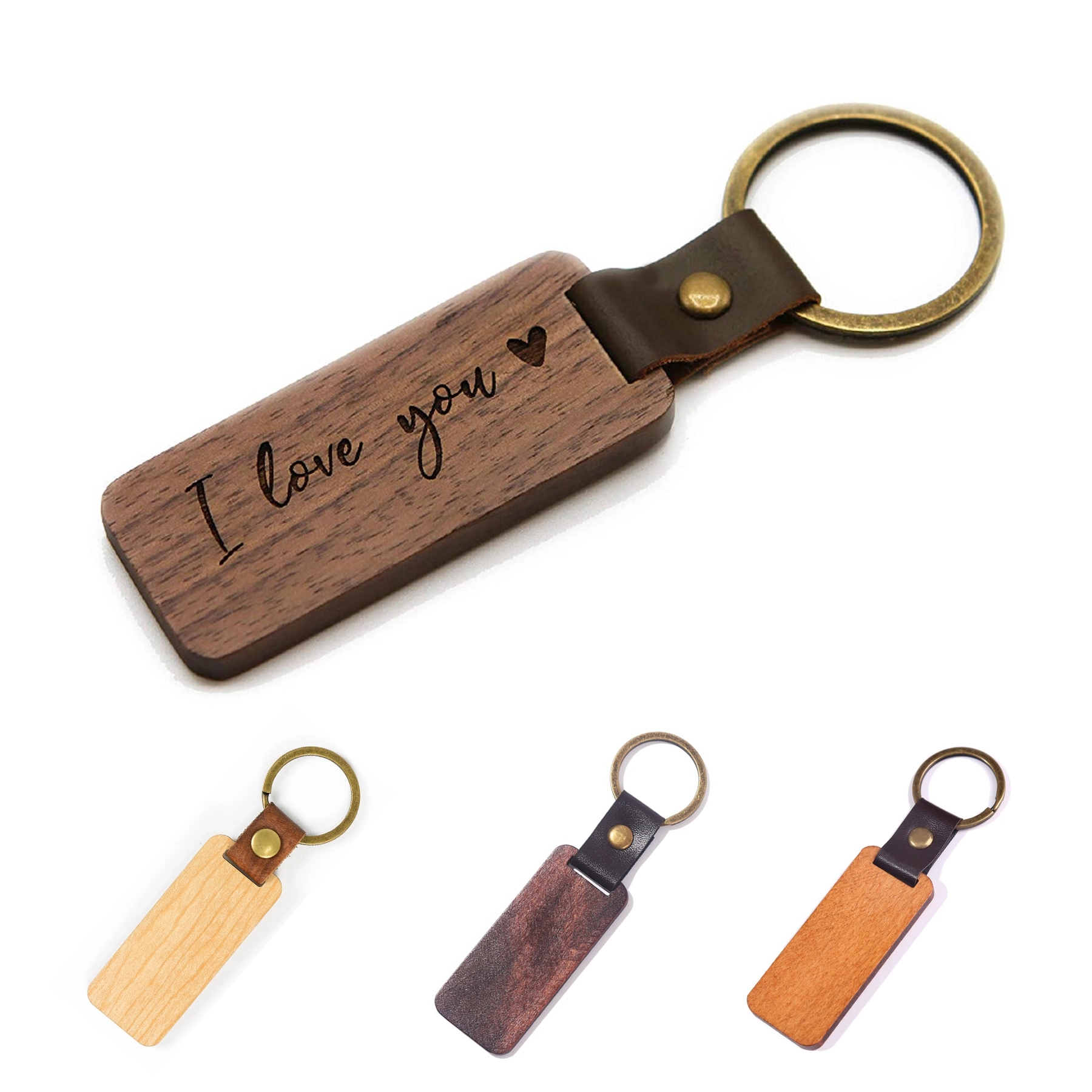 Wood Keychain 1