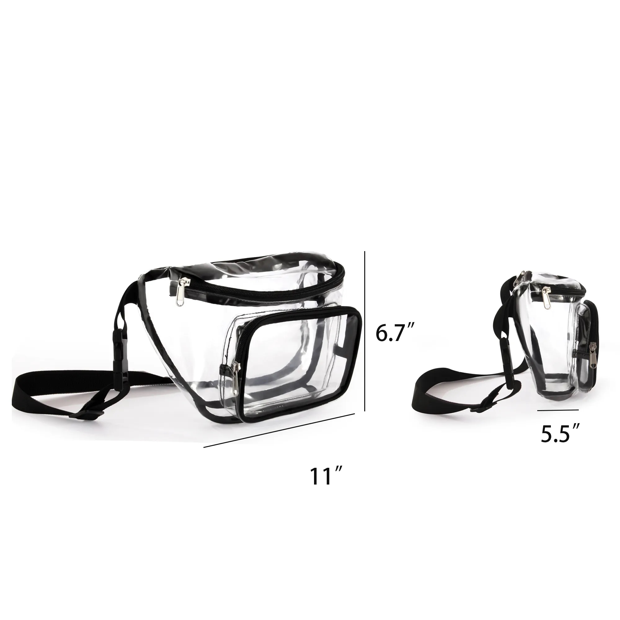 Outdoor Sports Transparent Waist Bag 6