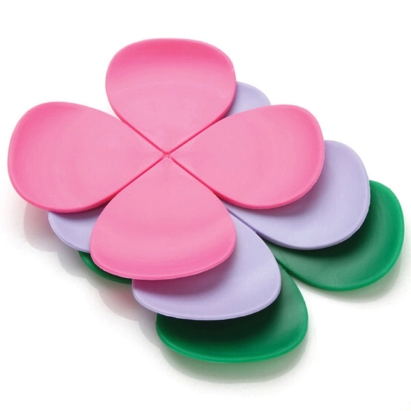 Four Leaf Clover Silicone Coaster 2