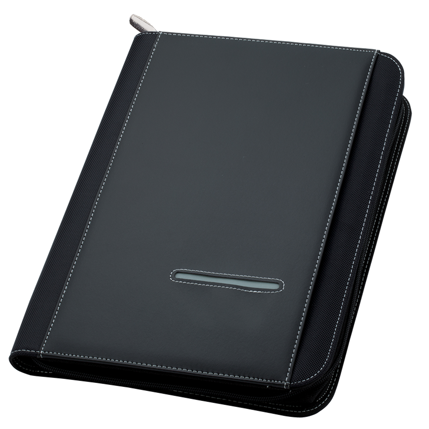 Sterling Accent Zipper Padfolio 2