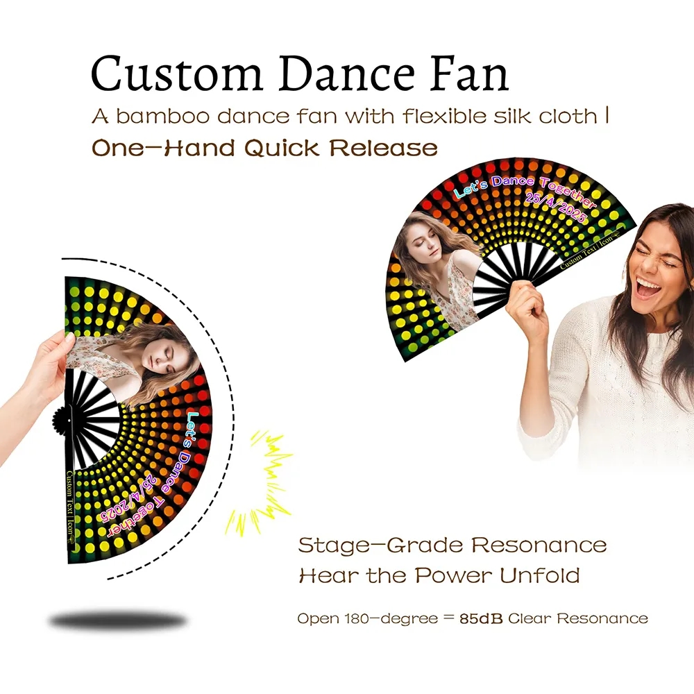 Personalized Fan for Line Dancing Custom Boots on The Ground 9