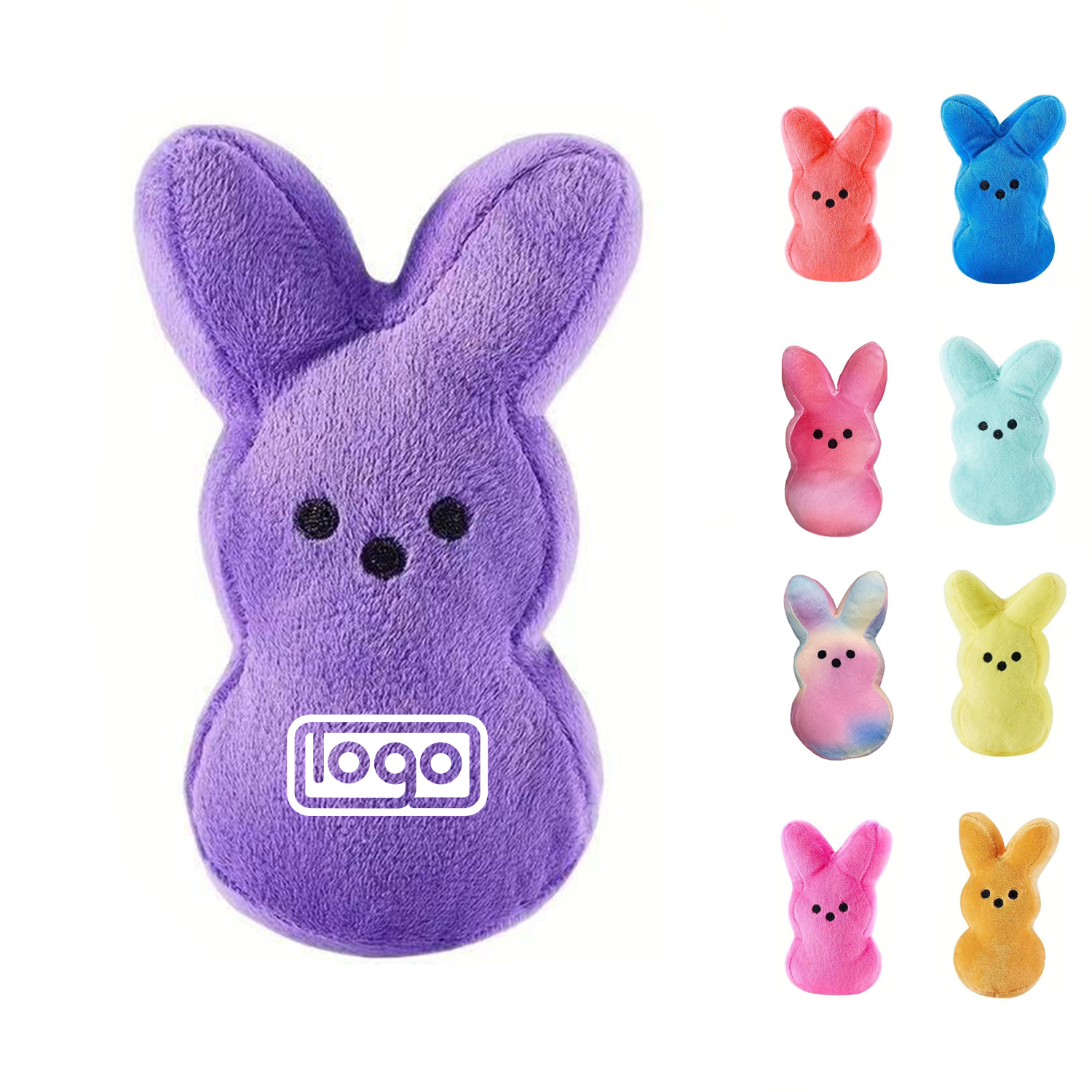 Easter bunny plush toy 2