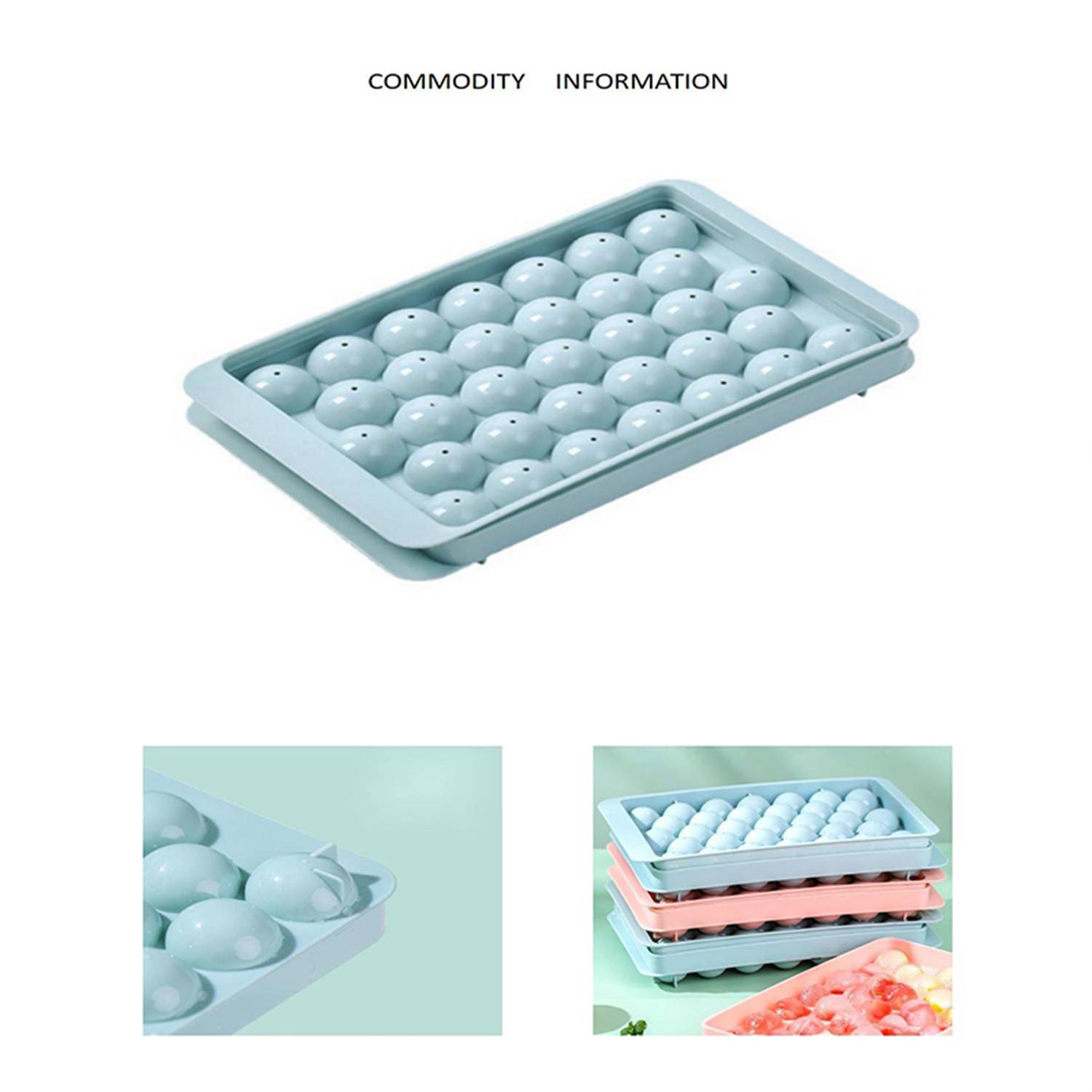 Homemade Frozen Ice Cube Mold Refrigerator 7