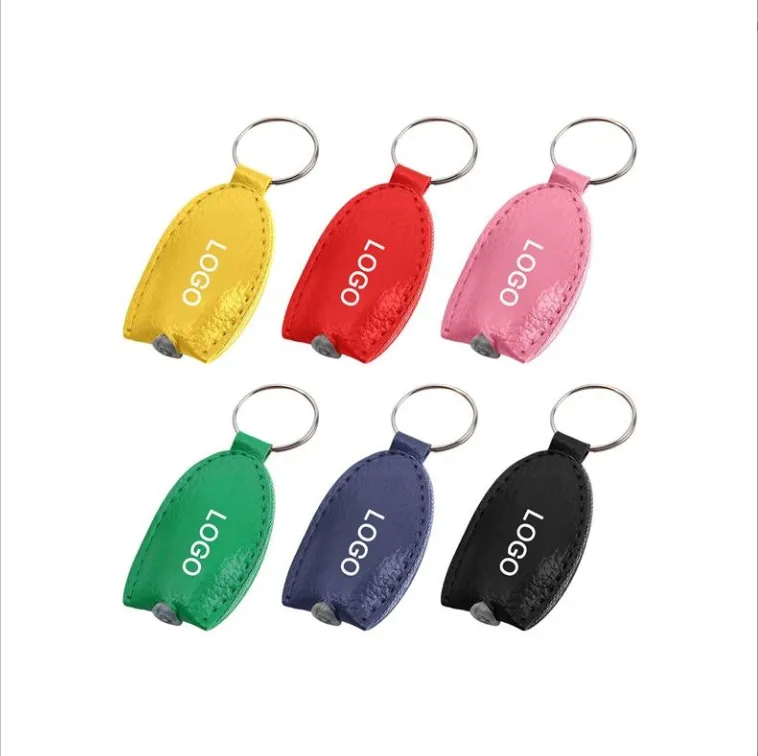 PU keychain with LED light 1