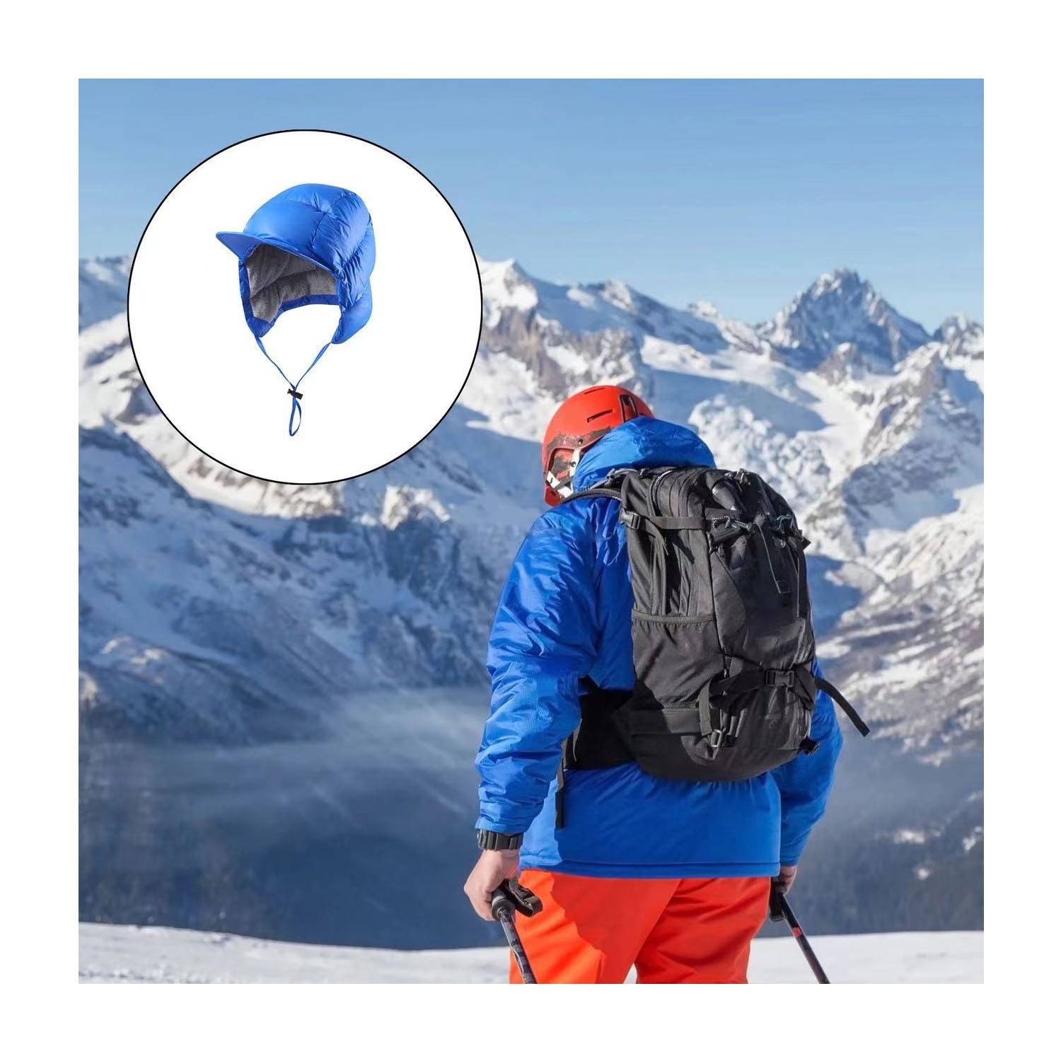 Winter Down Bomber Hat 3