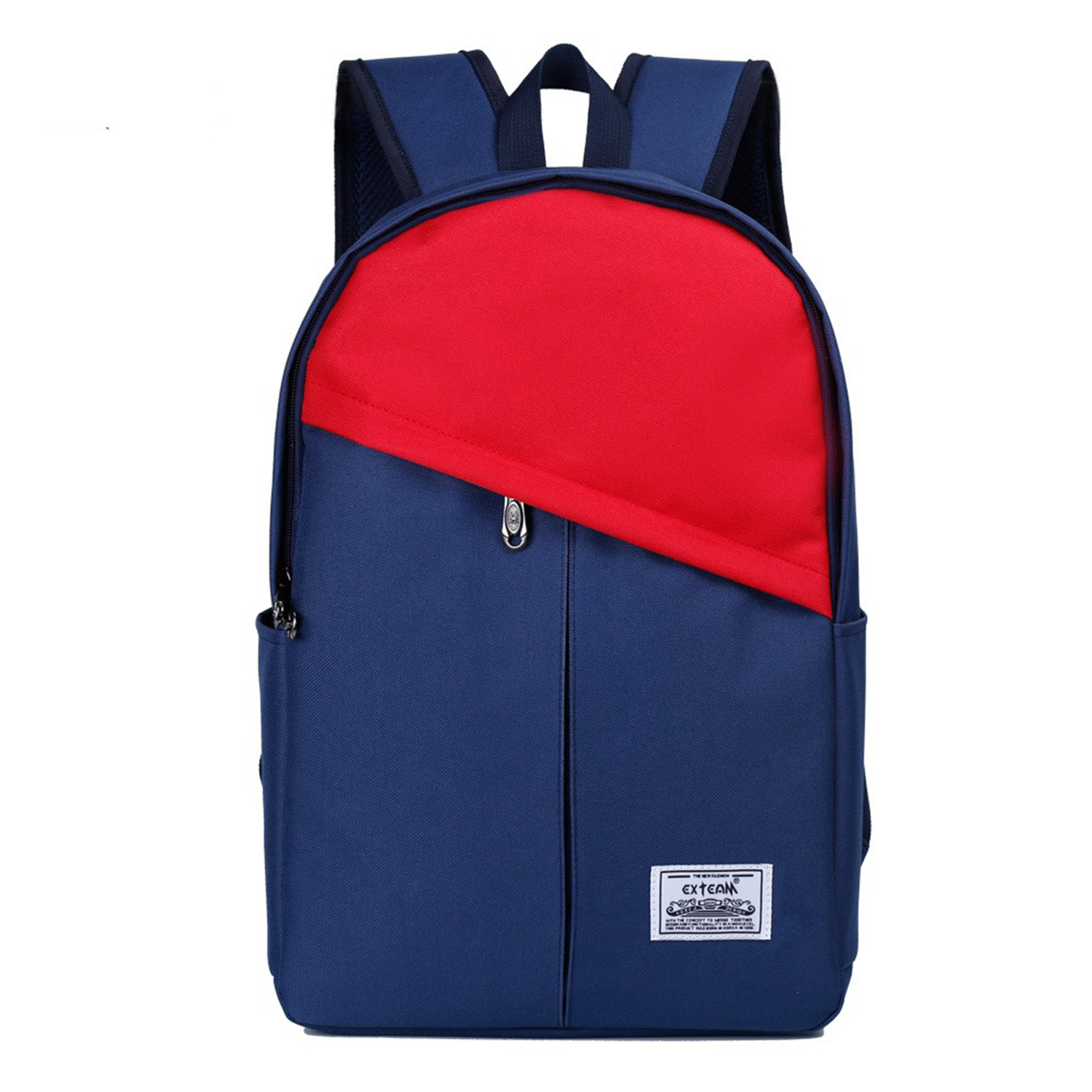 Nylon Double Shoulder Leisure Student Backpack 4