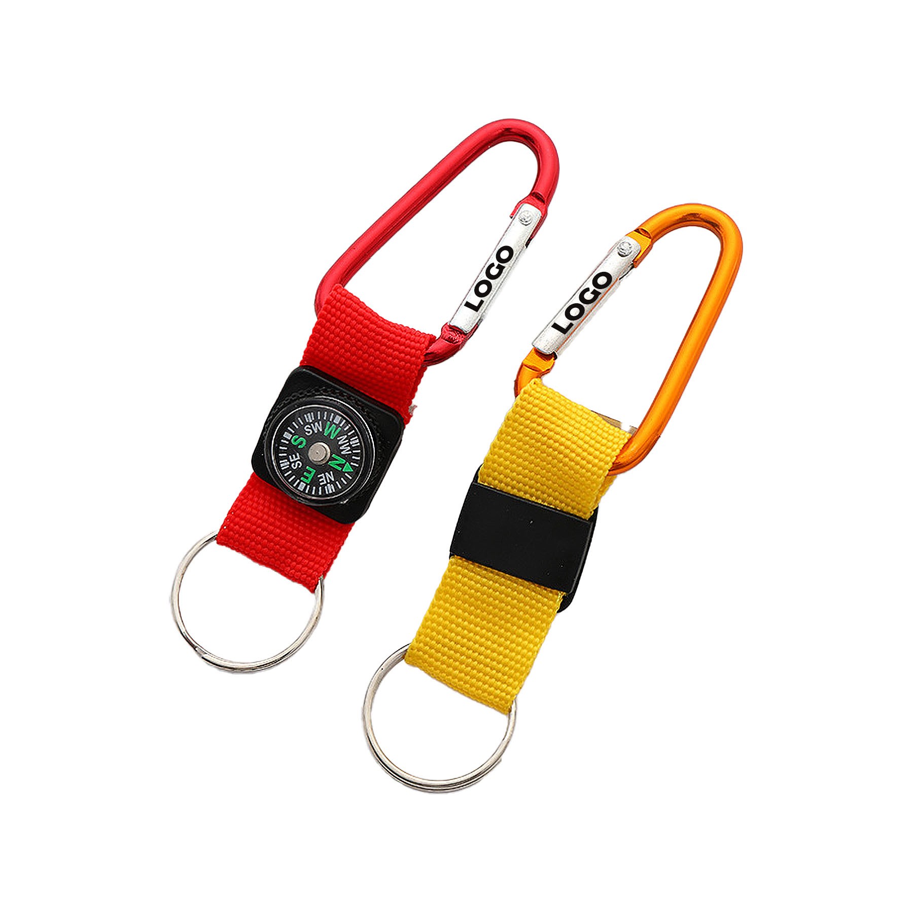 Mountaineering Carabiner With Compass
