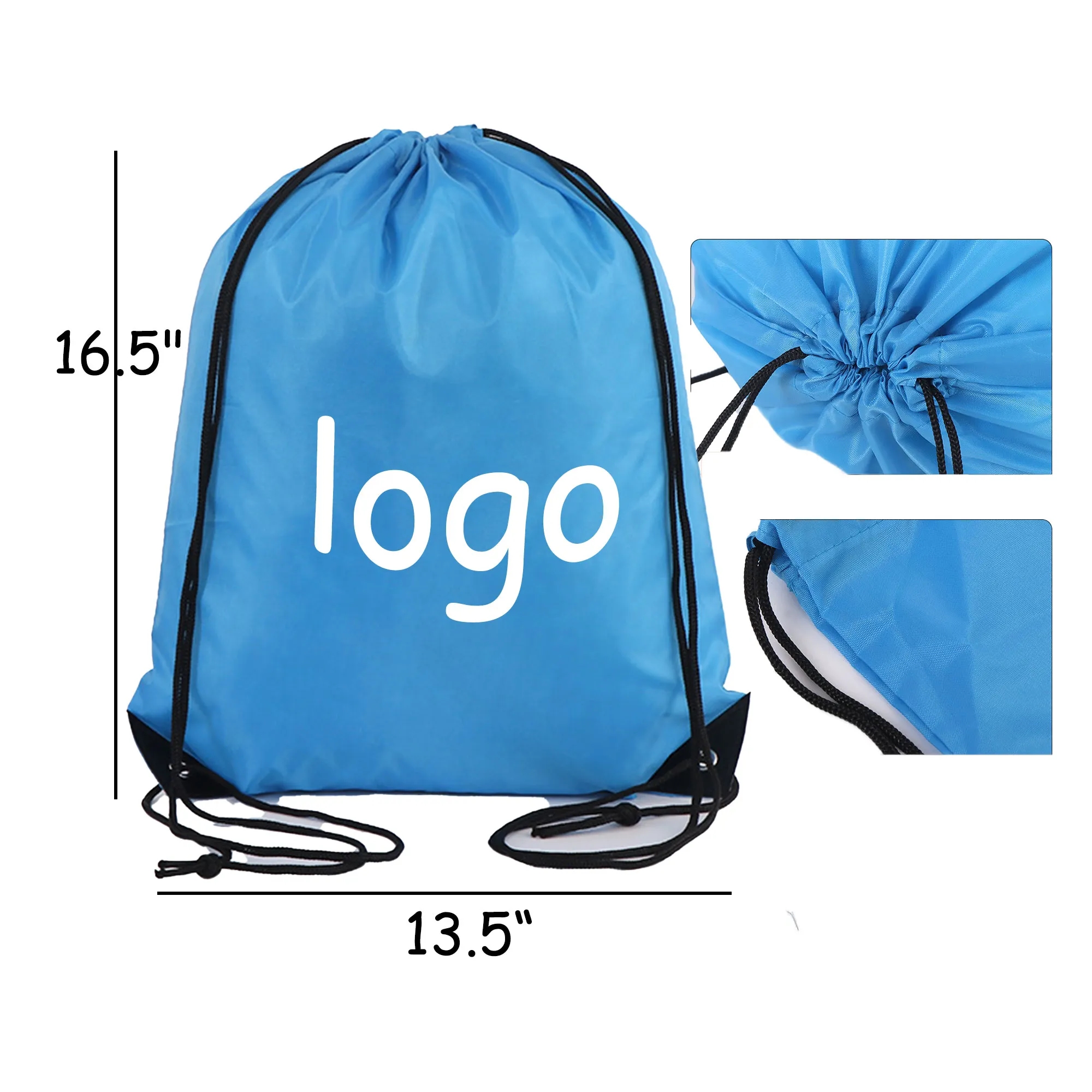 MOQ 10 Quick-drying Drawstring Backpack Bag 5