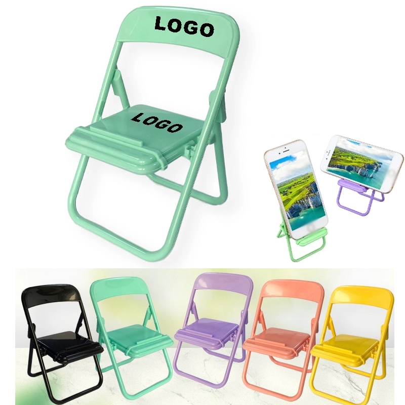 Foldable Mini Chair Cell Phone Stand 6