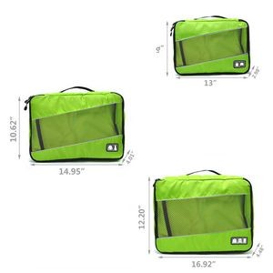 3 Set Packing Travel Large Suitcase Luggage Organizer Bags 25