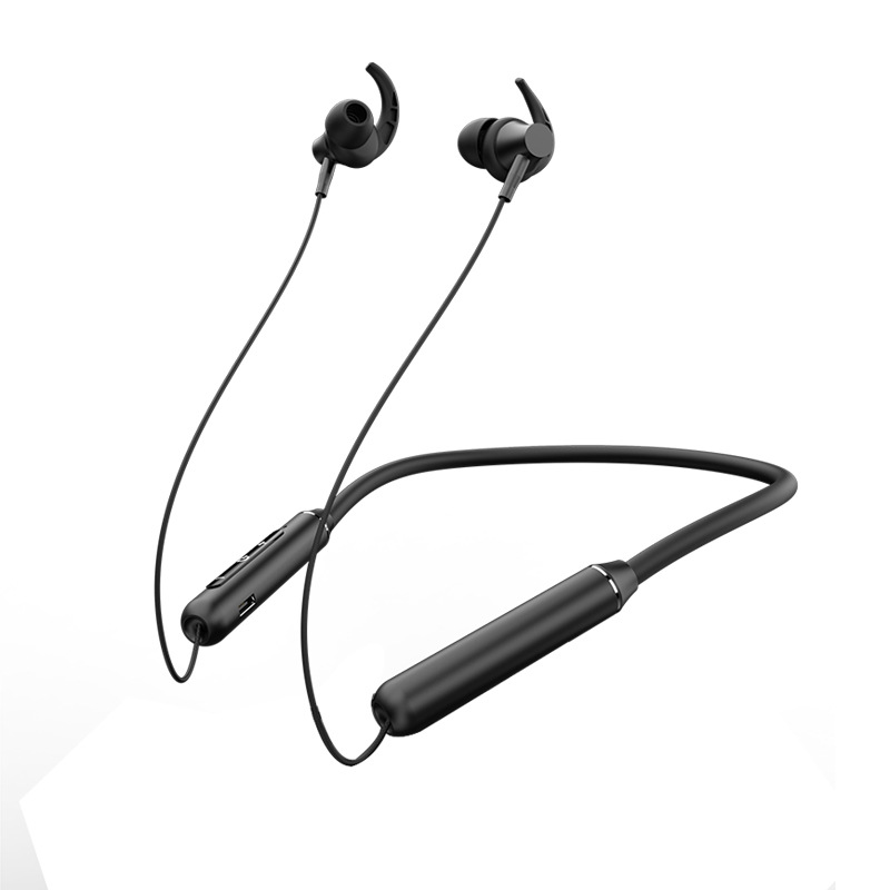 Violet Neckband Headphones 2