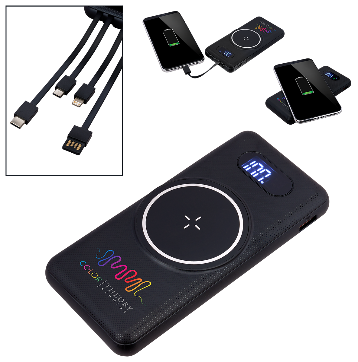 Magnetic Wireless Charger & Power Bank 10,000mAh 36