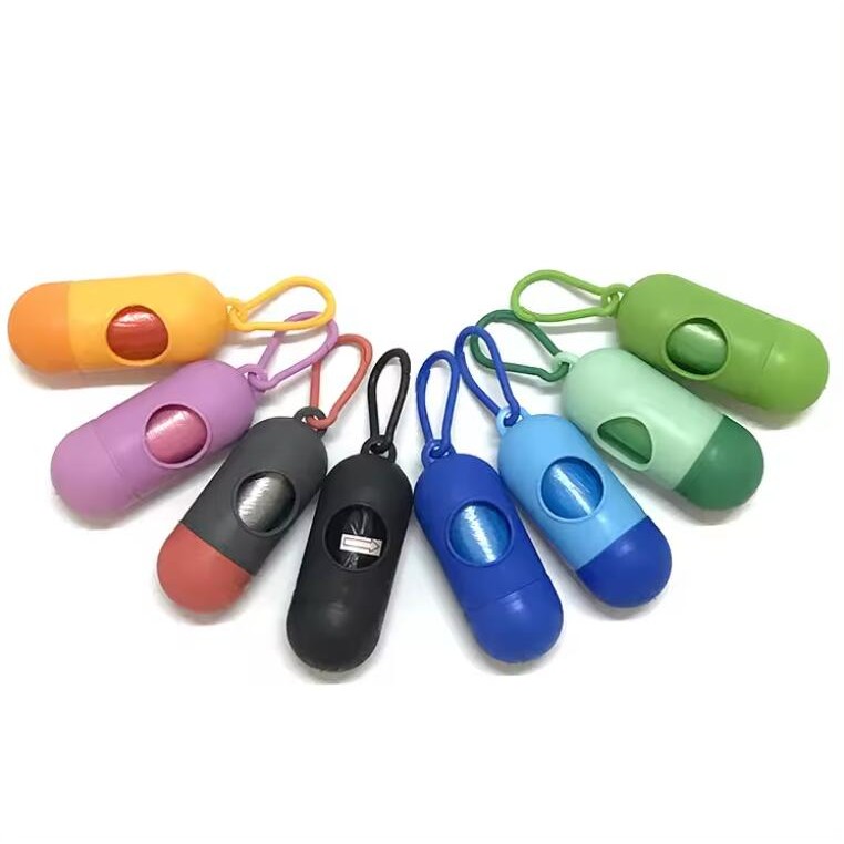 Dog Poop Bags With Dispenser and Clip 9