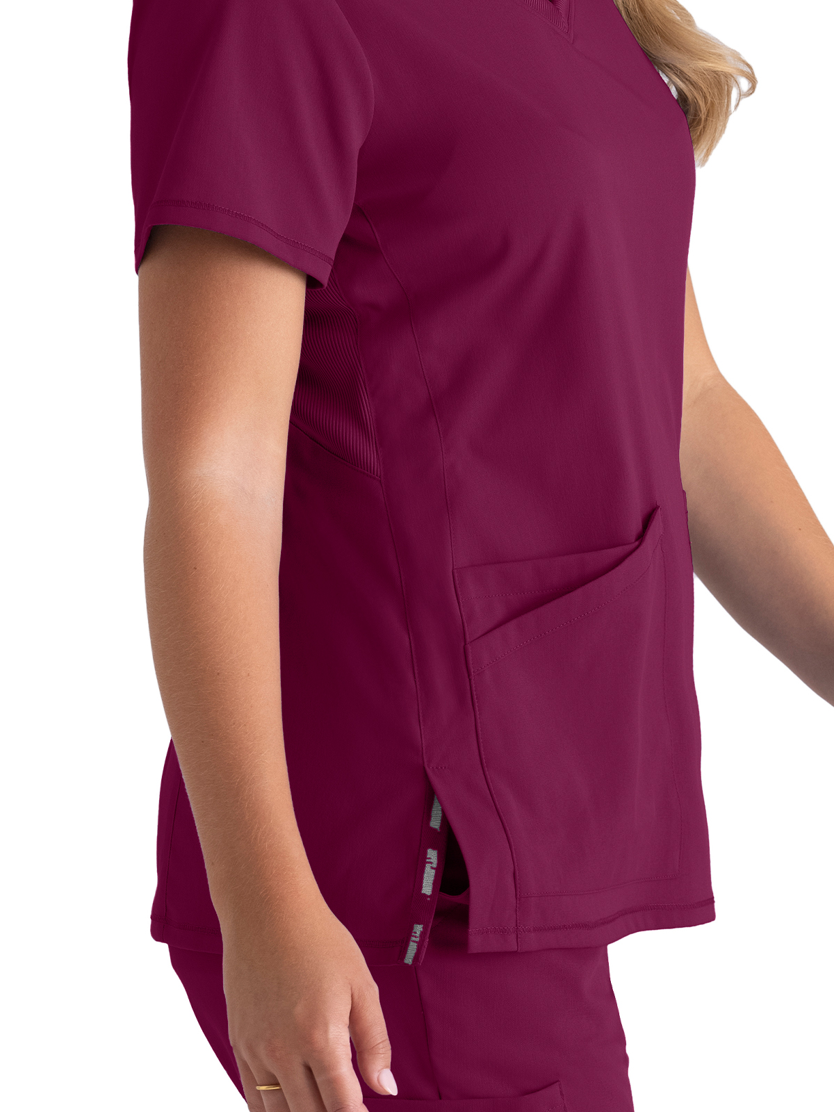Grey's Anatomy Spandex Stretch - Women's Three-Pocket V-Neck Serena Scrub Top 10