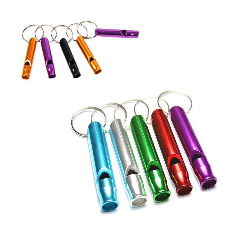 Aluminium Metal Emergency Survival Whistle Fire Survival Whistle 2