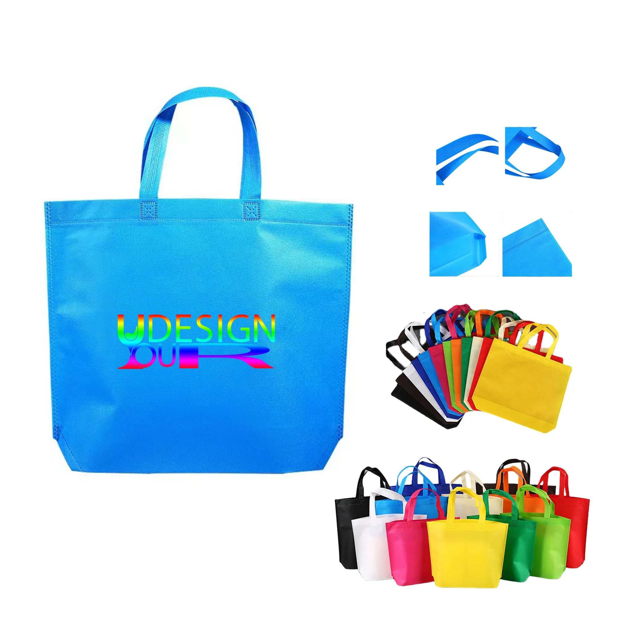 Large Reusable Shopping Non Woven Tote Bag 18