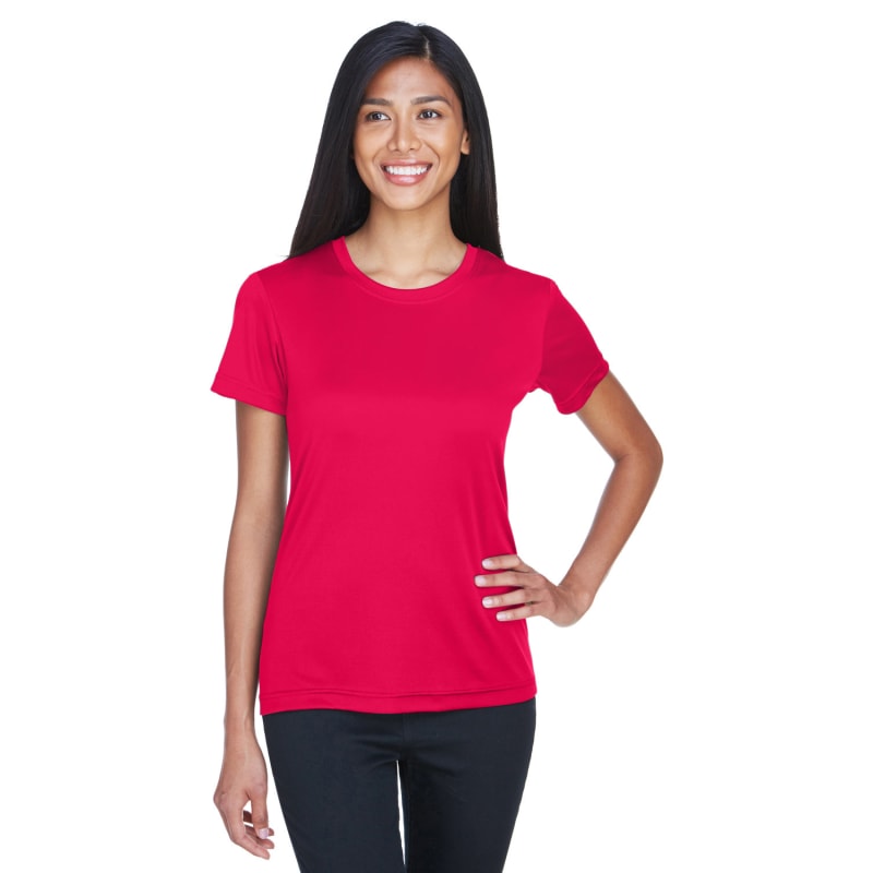 UltraClub Ladies' Cool & Dry Basic Performance T-Shirt 4