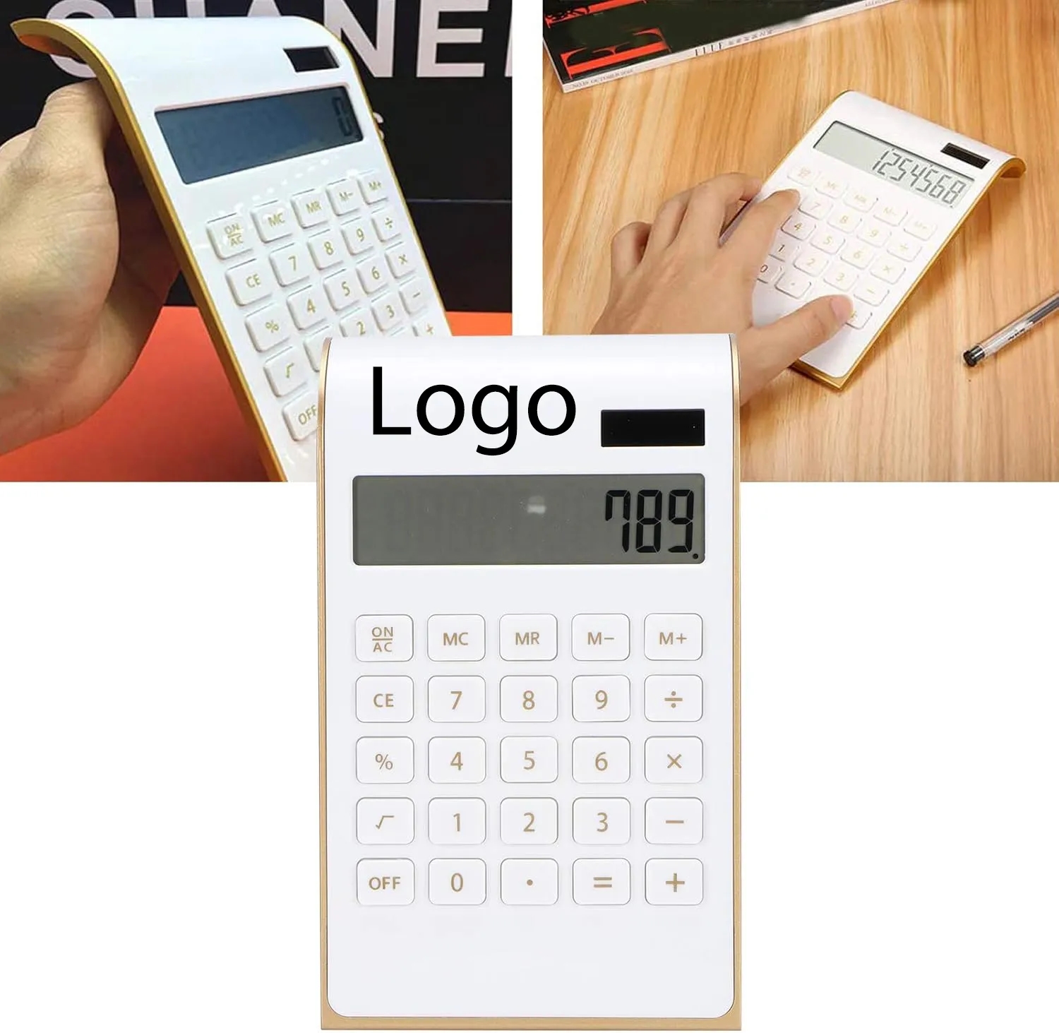 Solar Battery Basic Office Calculator 4