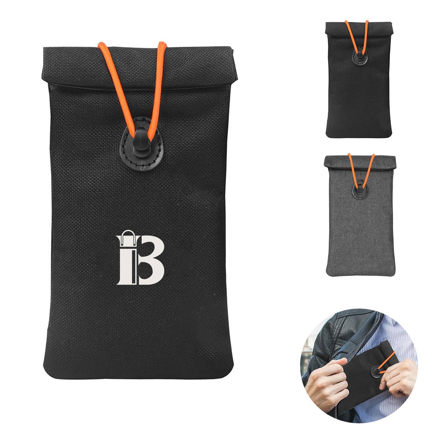 Oxford Mini Pouch for Car Keys and Cell Phone 2