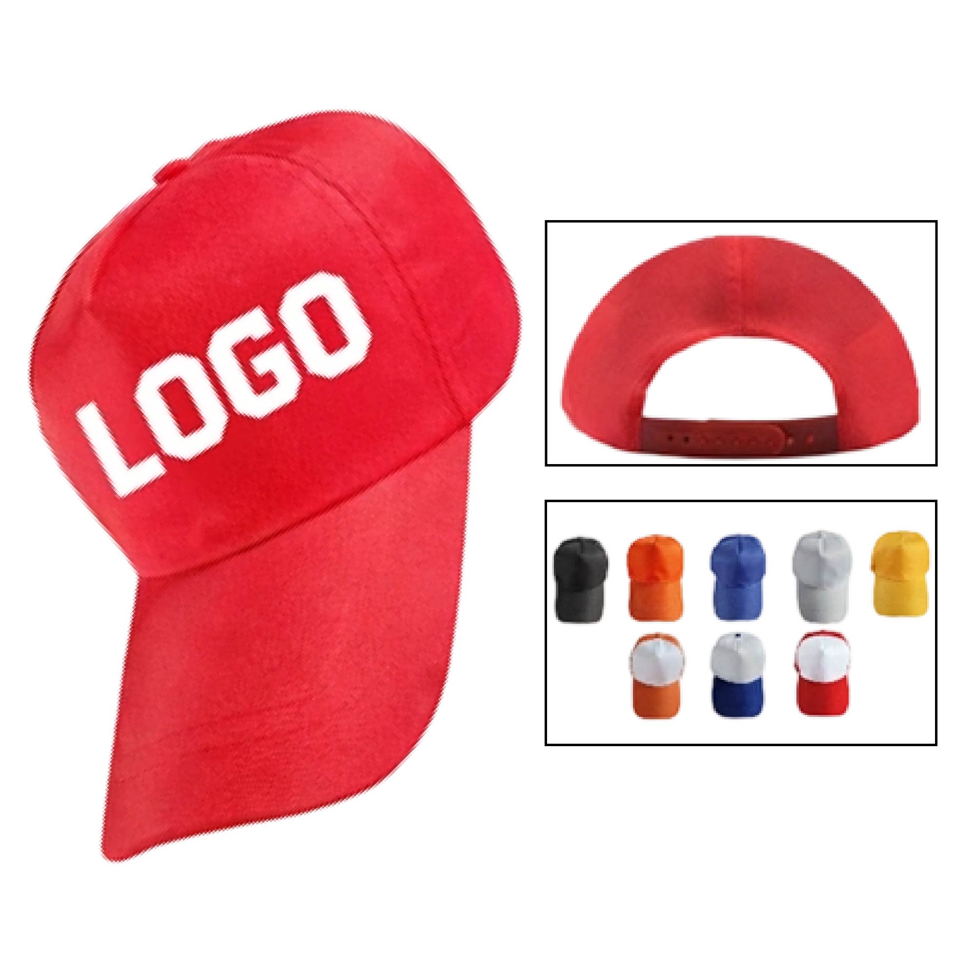 Lightweight Five-Panel Commuter Baseball Cap 2