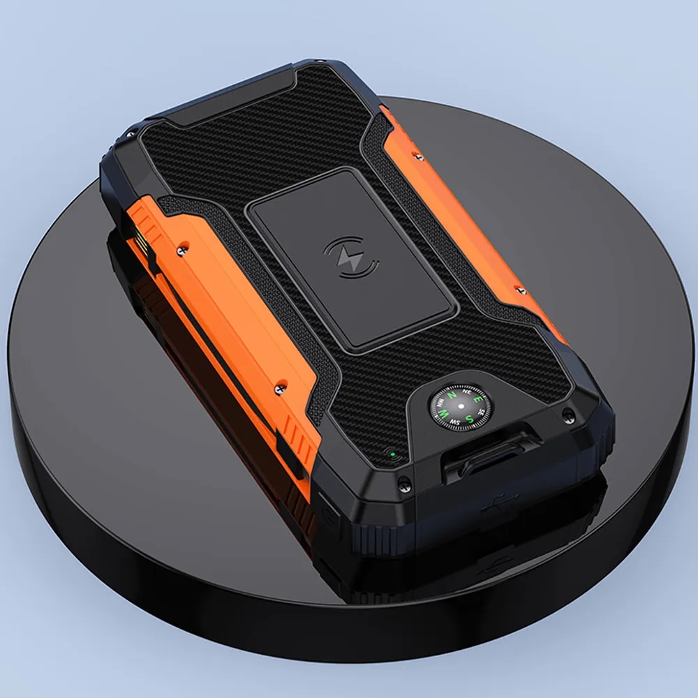 30000mAh Portable Solar Phone Battery Panel Charger 5