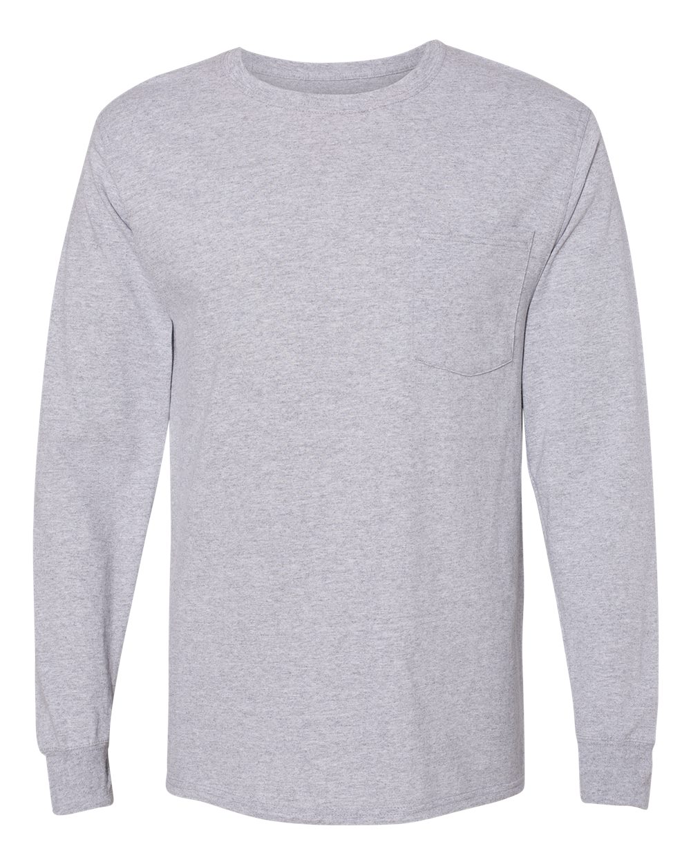 Unisex Workwear Long Sleeve Pocket T-Shirt - W120 1