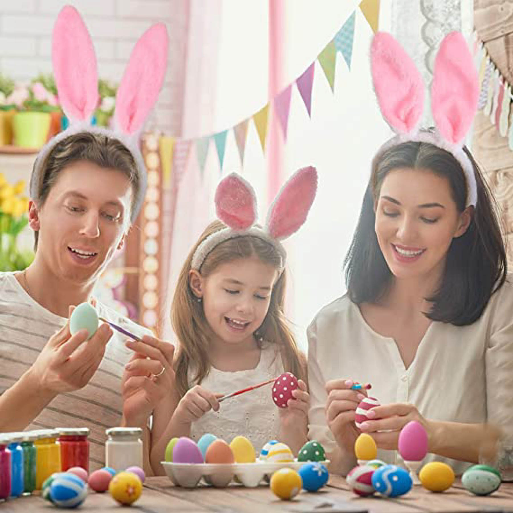 Easter Bunny Ears Headband 1