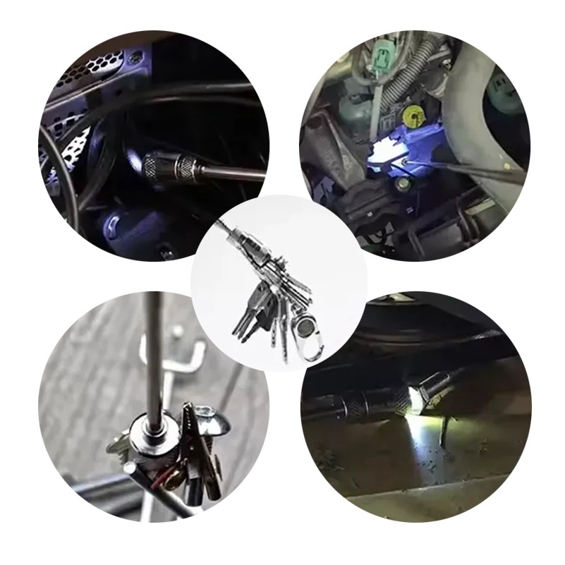Telescopic Magnetic Pickup Tool with LED Light 4