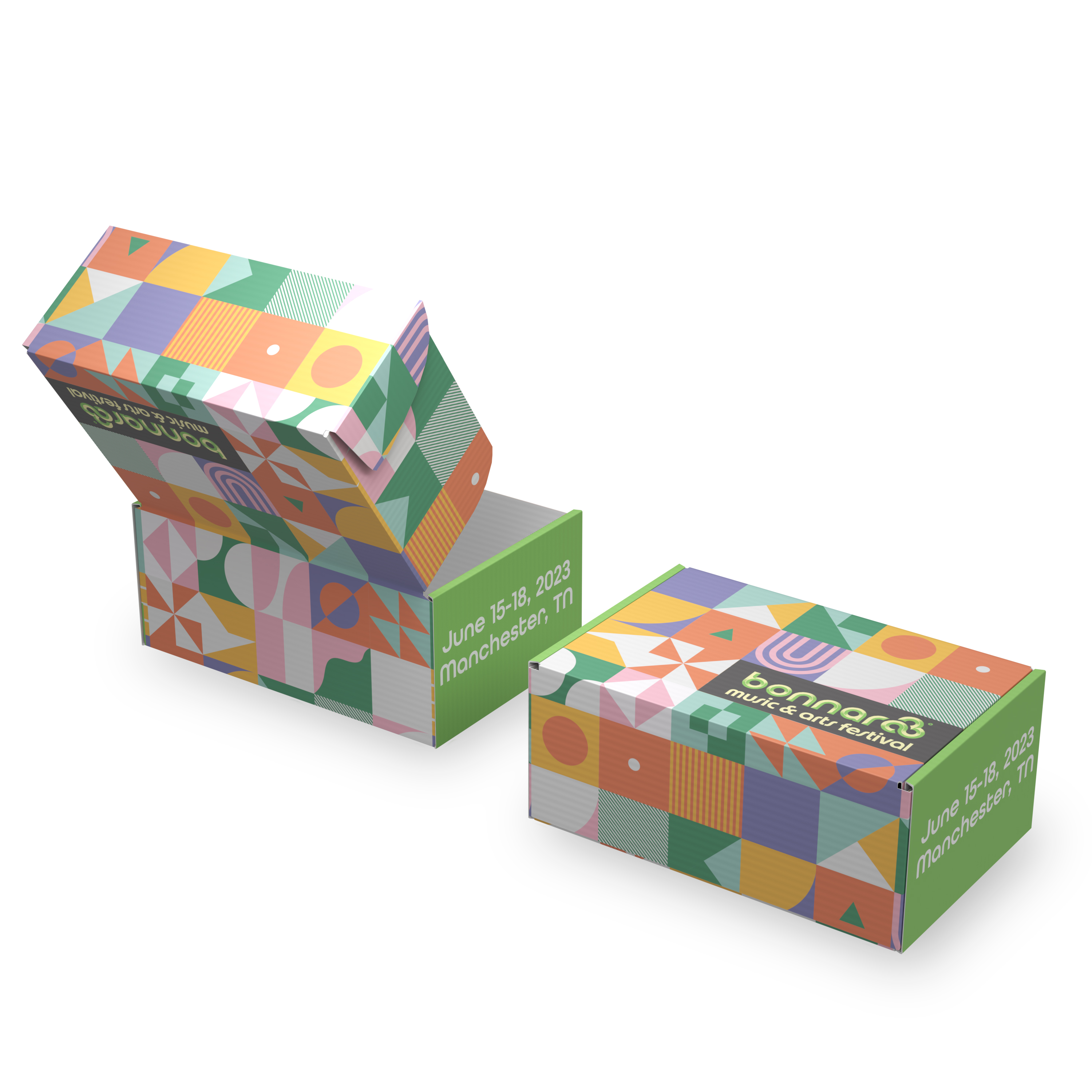 "show your colors" 3-piece kit in a droppr - custom dropship box 33