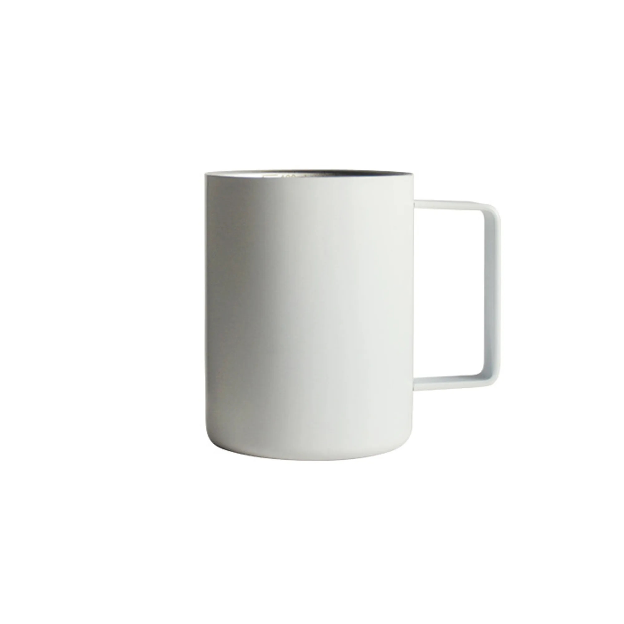 Mug Coffee Cup Double Layer Stainless Steel Scale Line 3