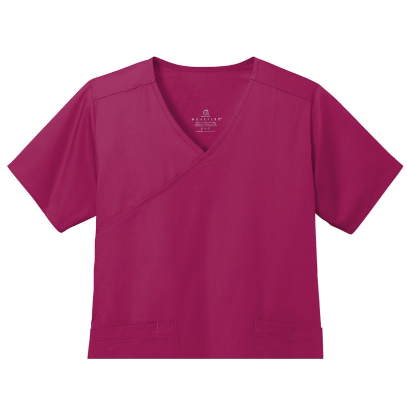 WonderWink Women's WorkFlex Mock Wrap Top 24