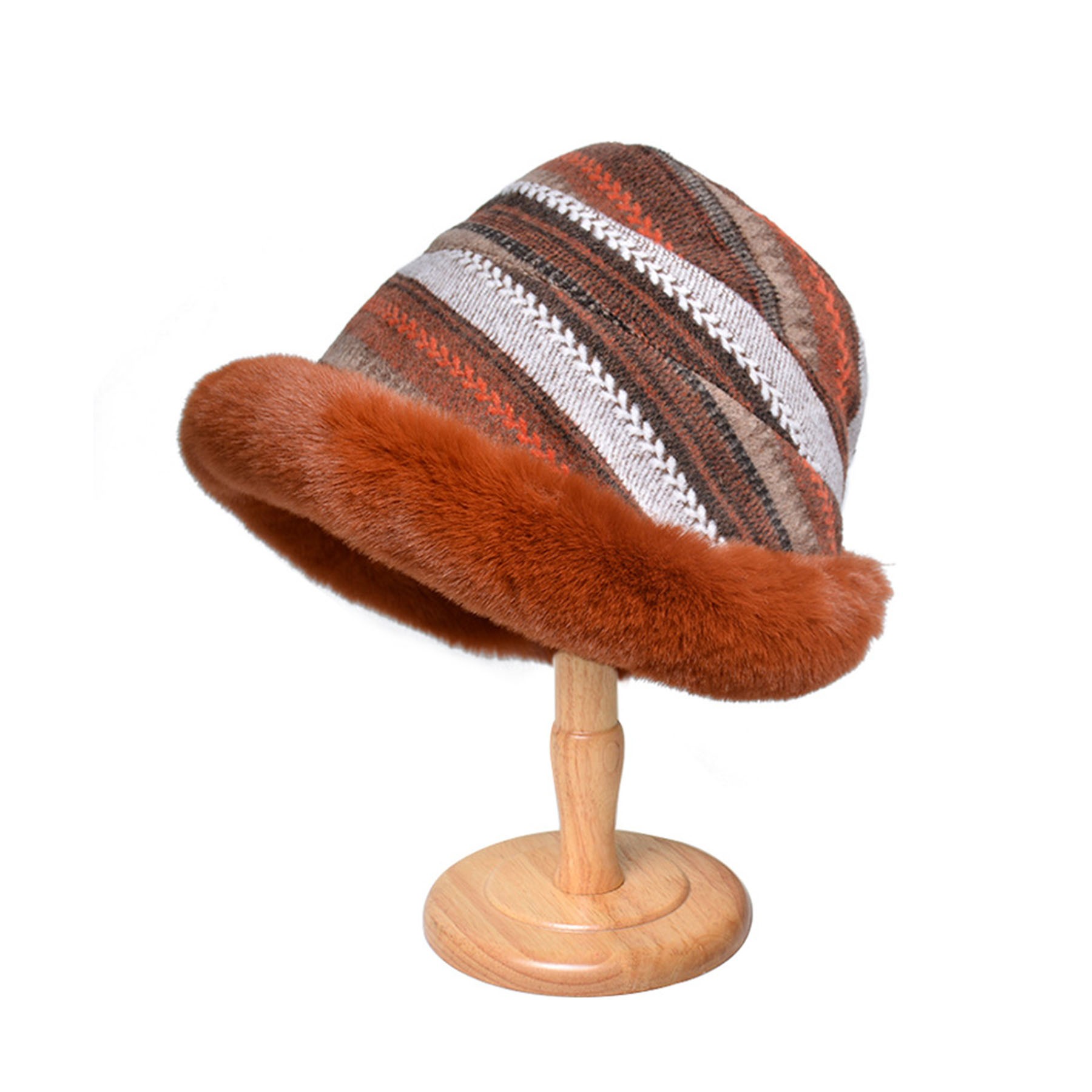 Plush Fuzzy Bucket Hat 2